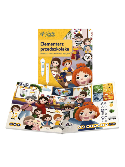 Elementarz przedszkolaka. Książka interaktywna Albi BEBE Concept 
