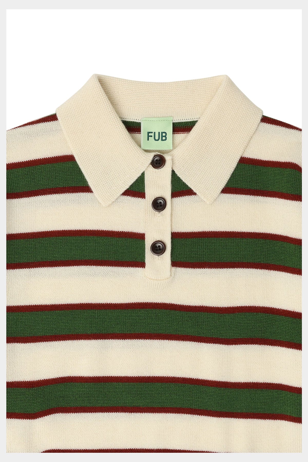 Cienka bluza merino Striped Polo FUB BEBE Concept 