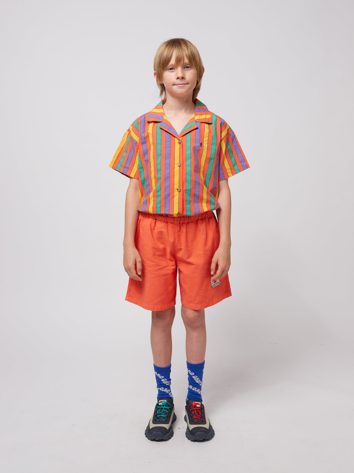 Spodenki Smiling woven bermuda shorts Bobo Choses BEBE Concept 