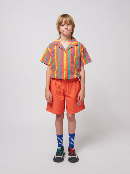 Spodenki Smiling woven bermuda shorts Bobo Choses BEBE Concept 