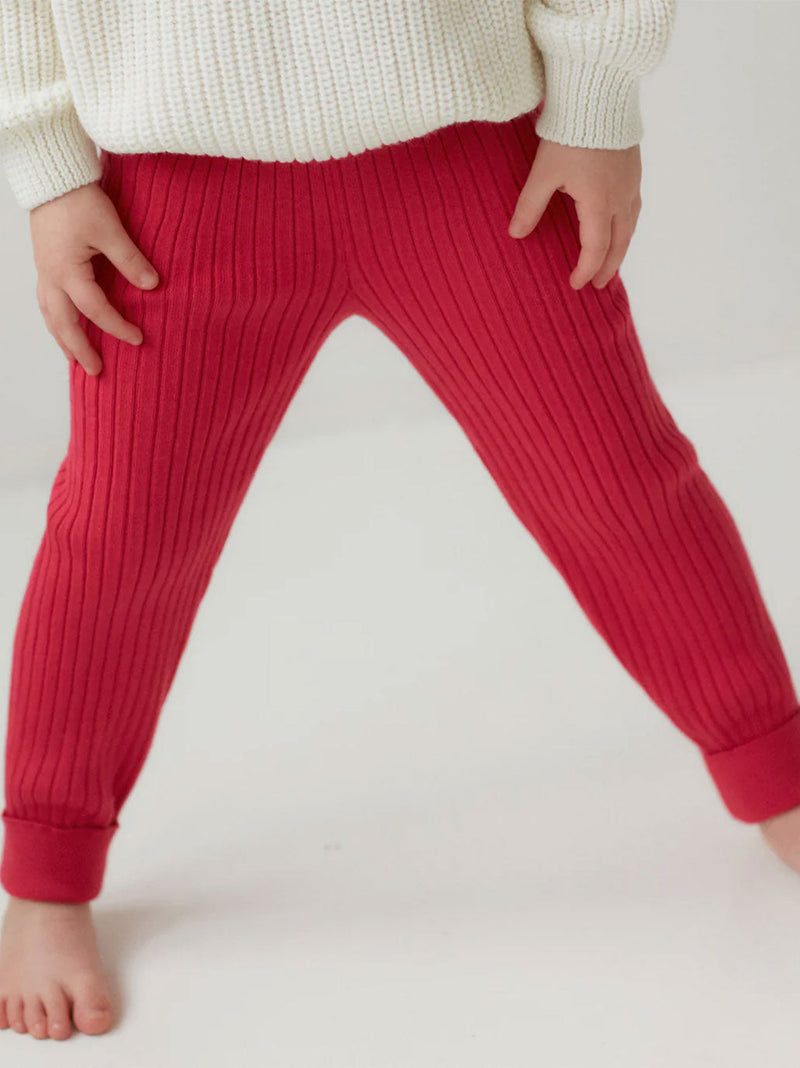 Legginsy z wełny merino dla dzieci Everyday Mille Family BEBE Concept 
