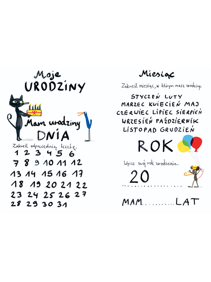 Moja książka o mnie. Książka aktywnościowa Wydawnictwo Kropka BEBE Concept 
