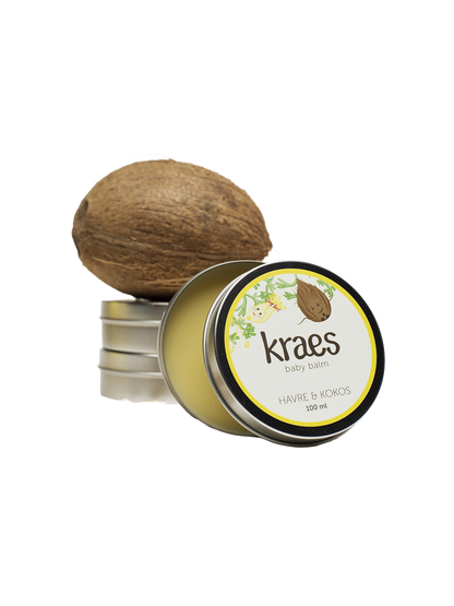 Naturalny wielofunkcyjny Baby Balm Owies &amp; Kokos Kraes BEBE Concept 