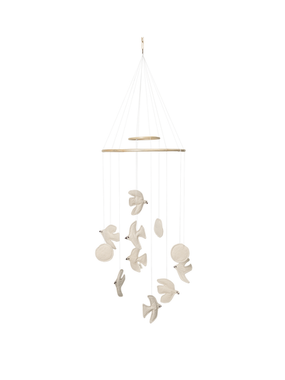 Dekoracyjny mobil Swif Bird Mobile Ferm Living BEBE Concept 