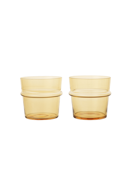Zestaw szklanek Boya glasses low Ferm Living BEBE Concept 