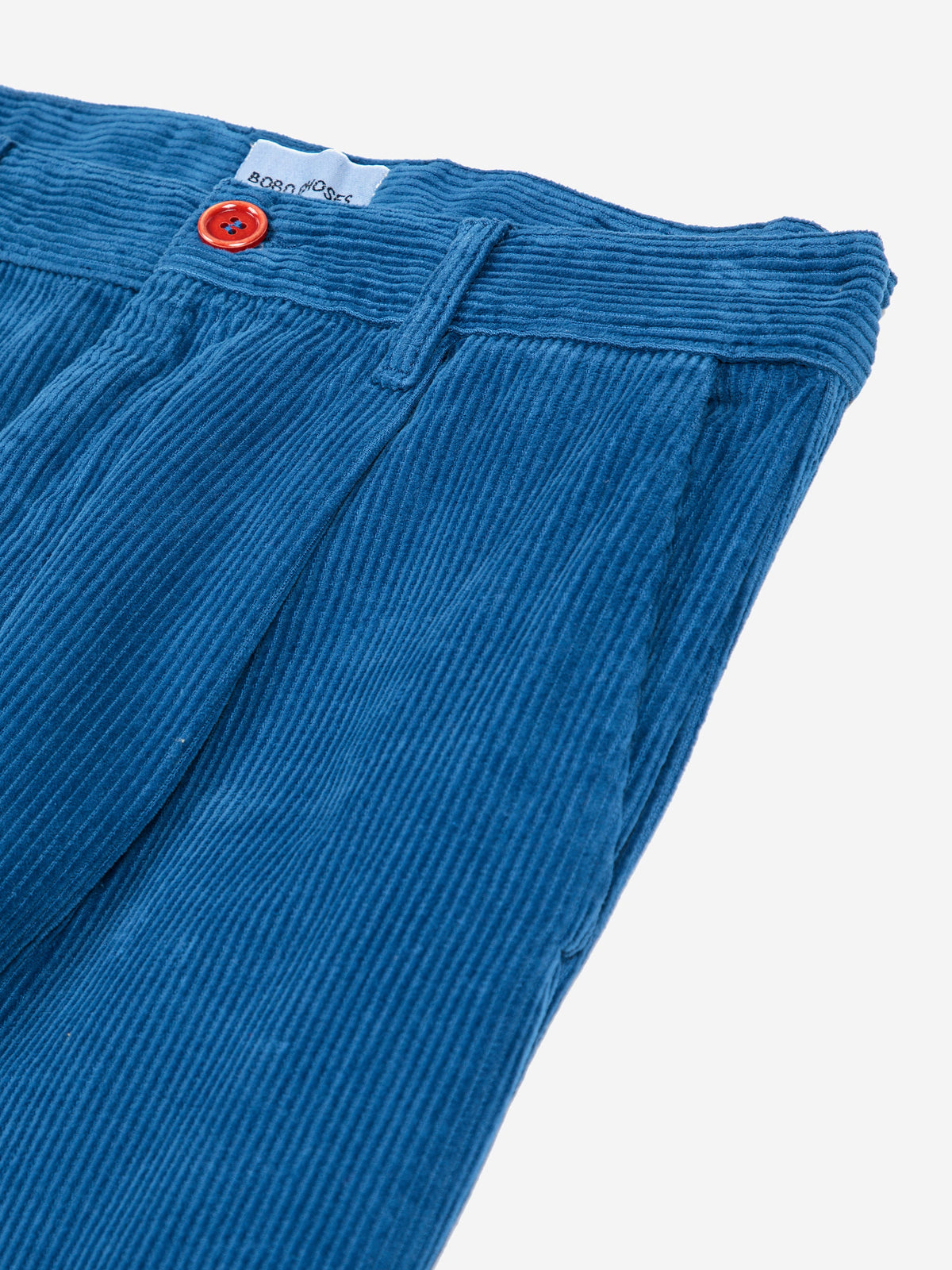 Blue pleated corduroy pants Bobo Choses BEBE Concept 