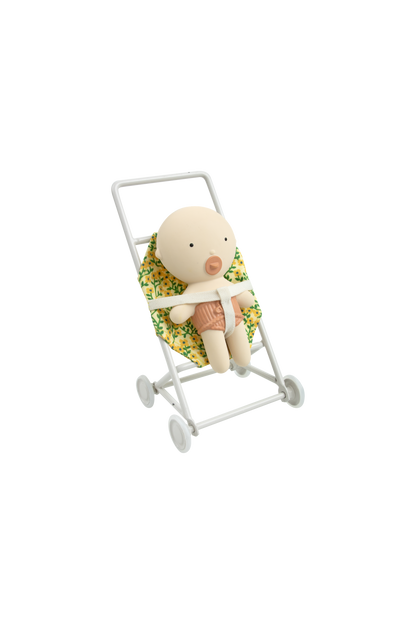 Miniaturowy wózek dla lalki Gommu Pocket We Are Gommu BEBE Concept 