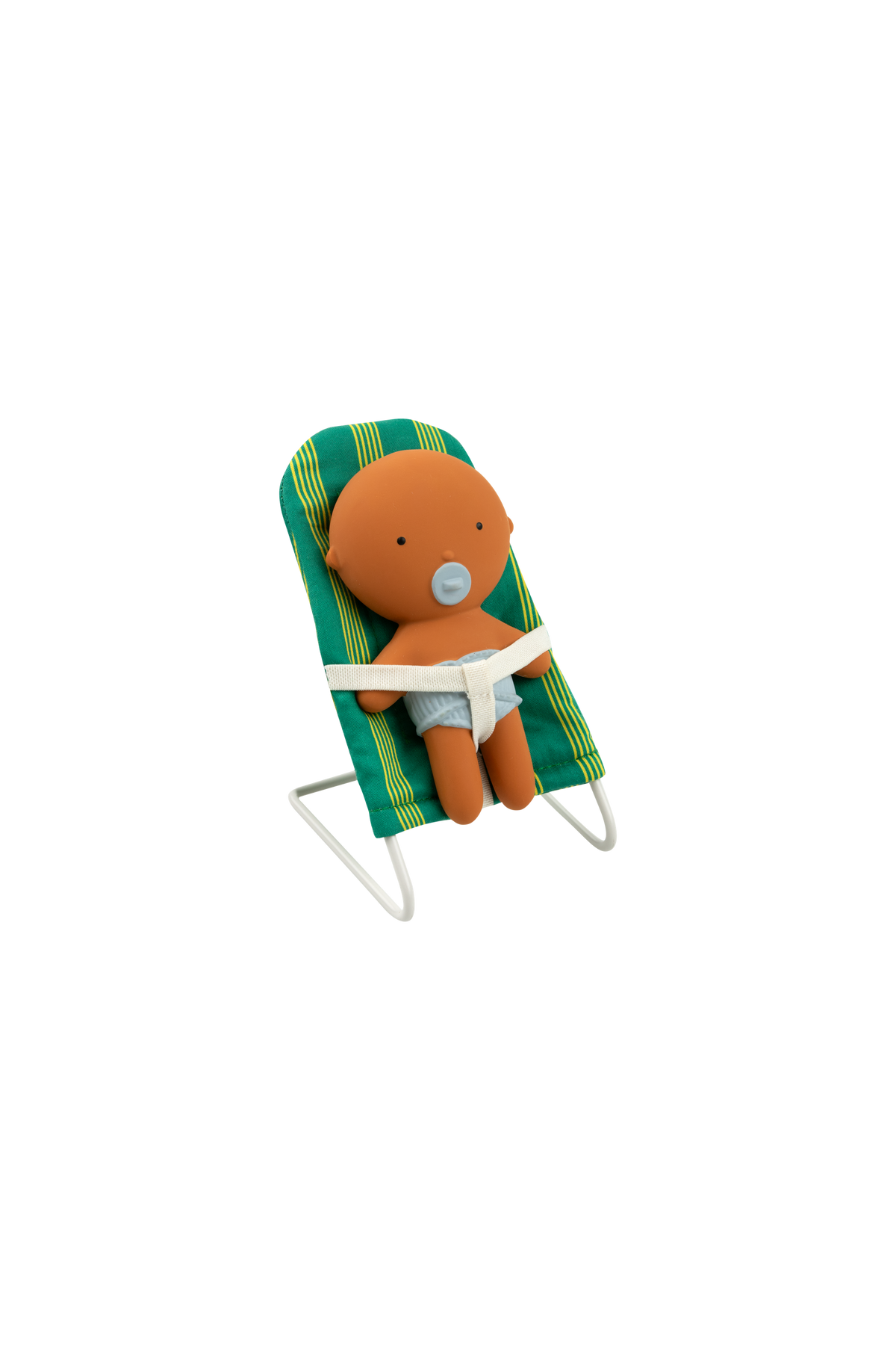 Miniaturowy leżaczek dla lalki Gommu Pocket We Are Gommu BEBE Concept 