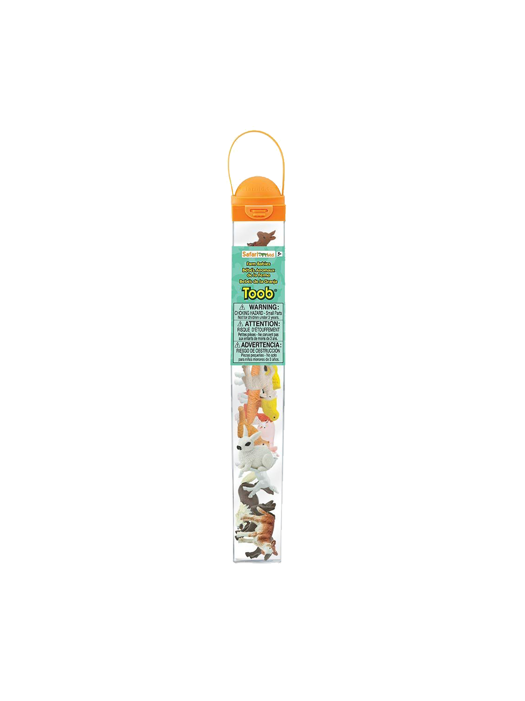 Tuba z mini figurkami montessori Safari Ltd BEBE Concept 