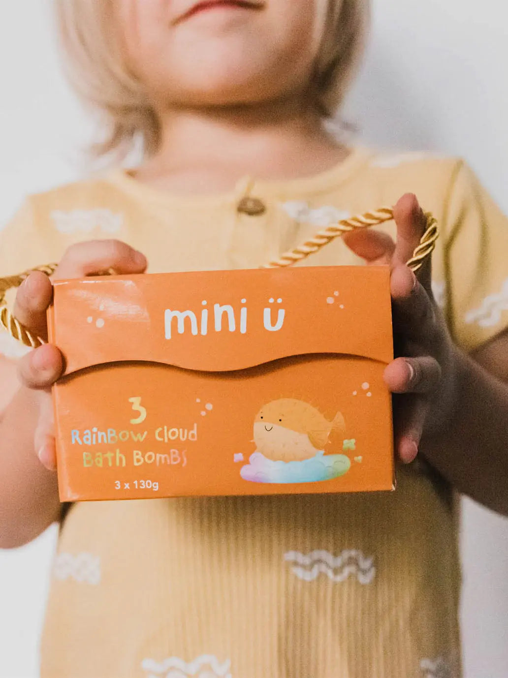 tęczowe chmurki do kąpieli dla dzieci mini u BEBE Concept 