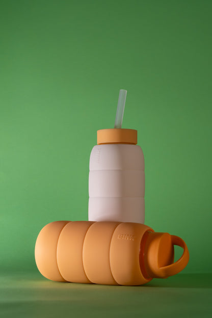 OUTLET Silikonowa nasadka z rurką do butelek Bink Melon Bink BEBE Concept 