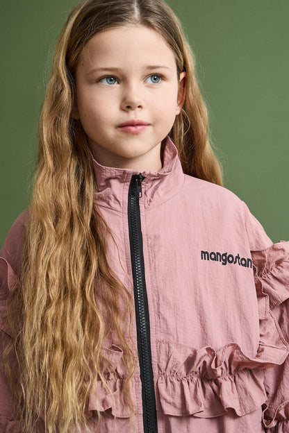 Ruffles Nylon Jacket Pink PINK
