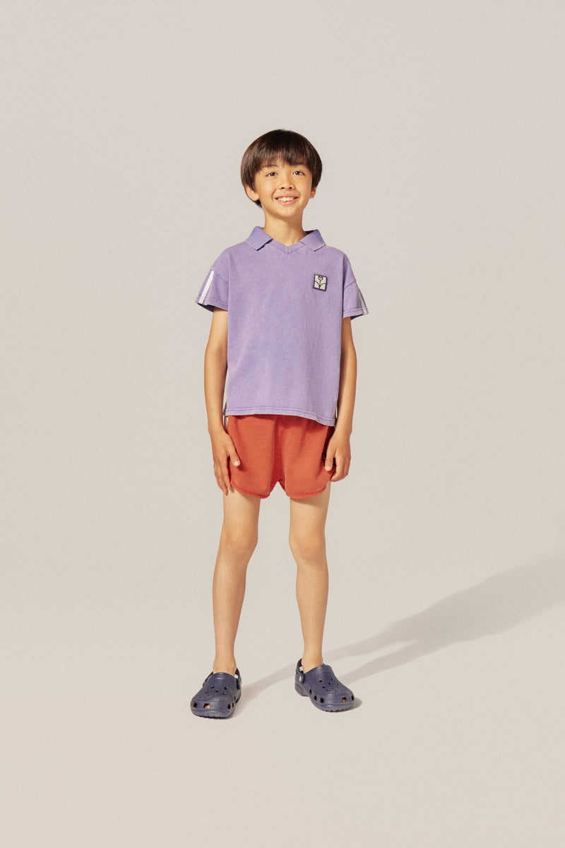 Bawełniany t-shirt z kołnierzykiem The Campamento BEBE Concept 