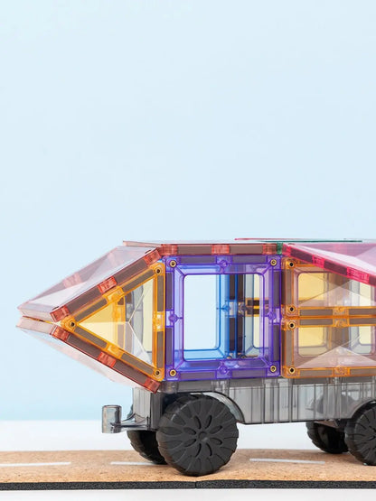 Klocki magnetyczne Pastel Transport Pack Connetix BEBE Concept 