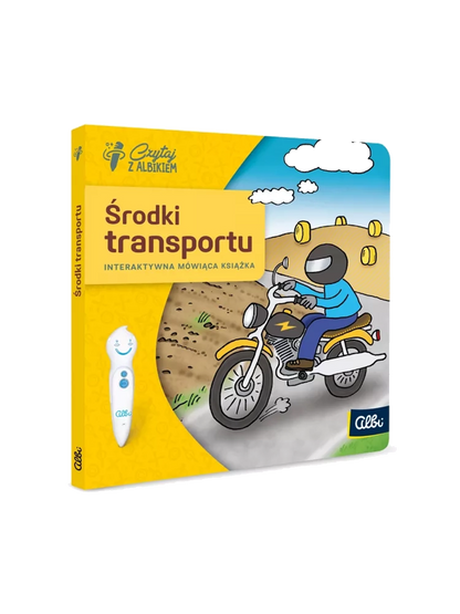Środki transportu. Mini książka interaktywna Albi BEBE Concept 