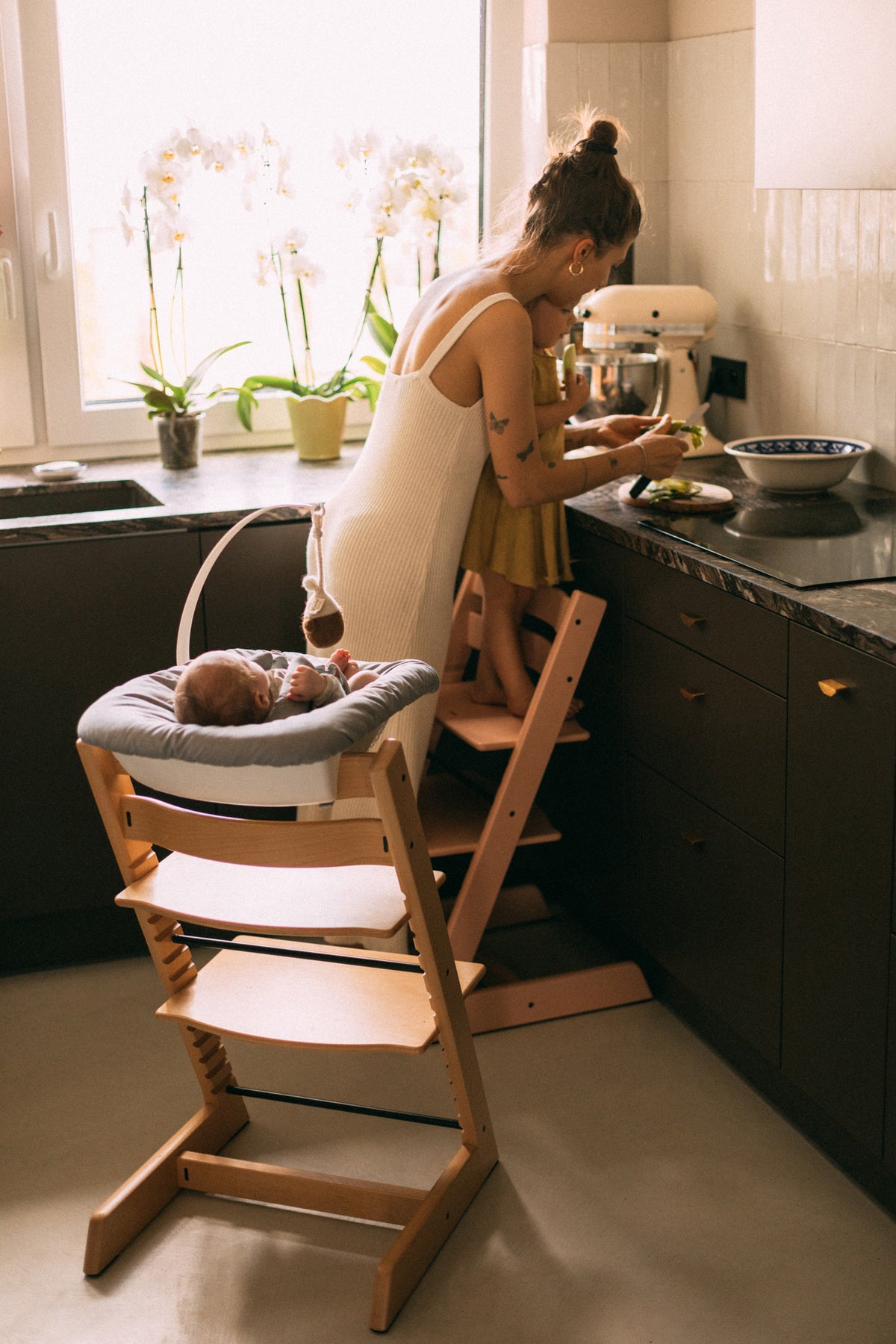 Tripp Trapp growing chair NATURAL