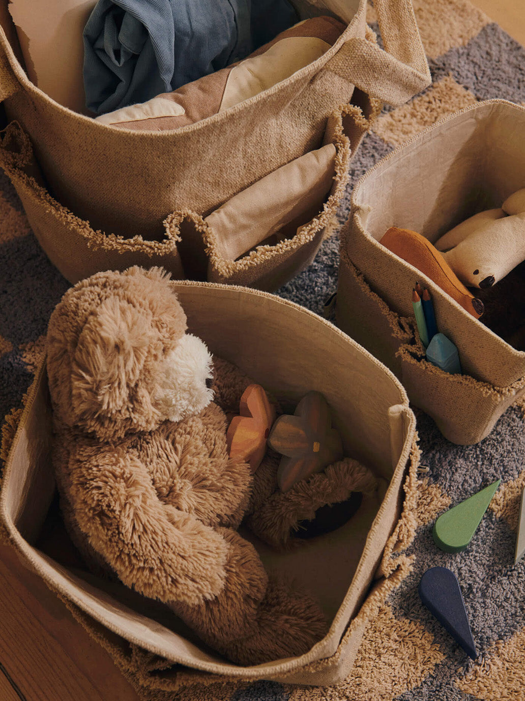 Kosz do przechowywania Hokan Textile Storage Ferm Living BEBE Concept 