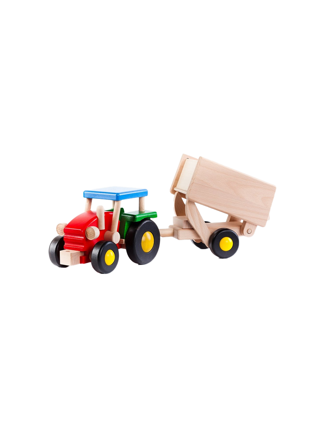 Drewniany traktor Bajo BEBE Concept 