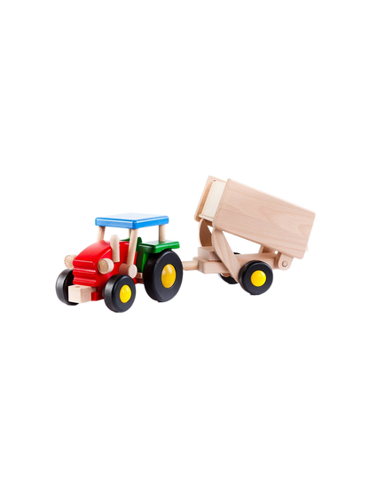 Drewniany traktor Bajo BEBE Concept 