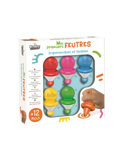 pierwsze flamastry dla dzieci Crealign BEBE Concept 