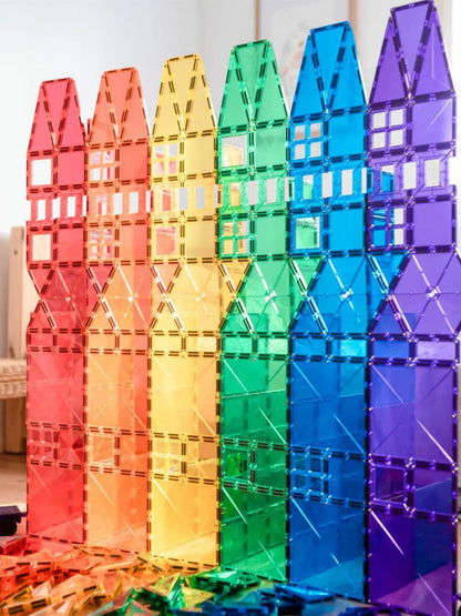 Klocki magnetyczne Rainbow Mega Pack Connetix BEBE Concept 