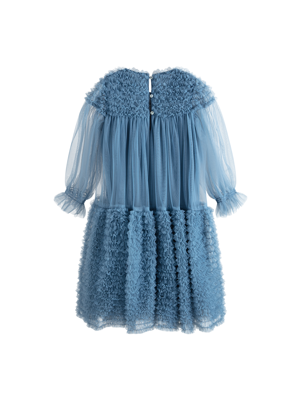 Sukienka Carlotta Dress Dusty Blue C'era una volta BEBE Concept 