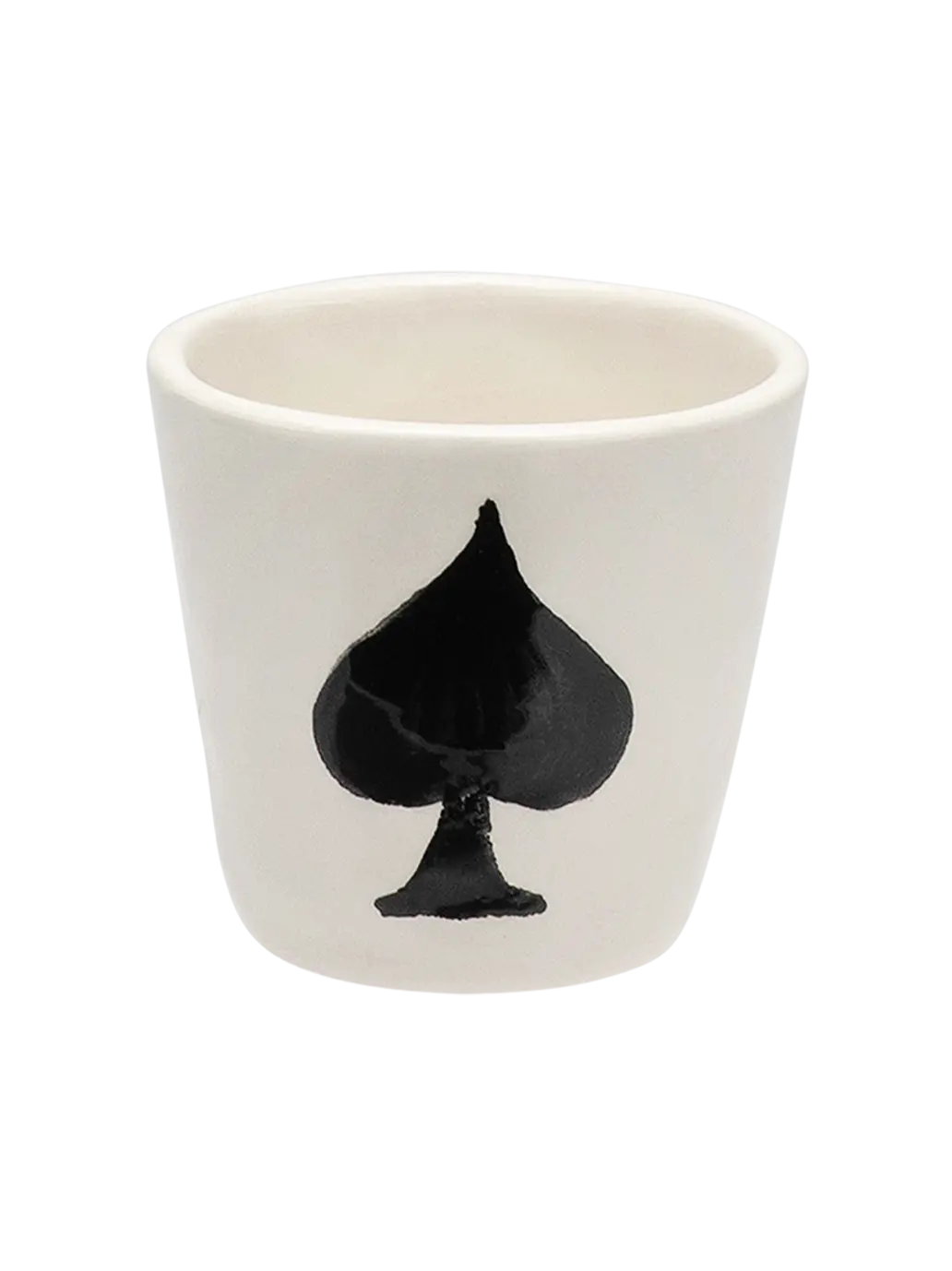 Ceramiczna czarka na espresso Ace Of Spades Anna + Nina BEBE Concept 