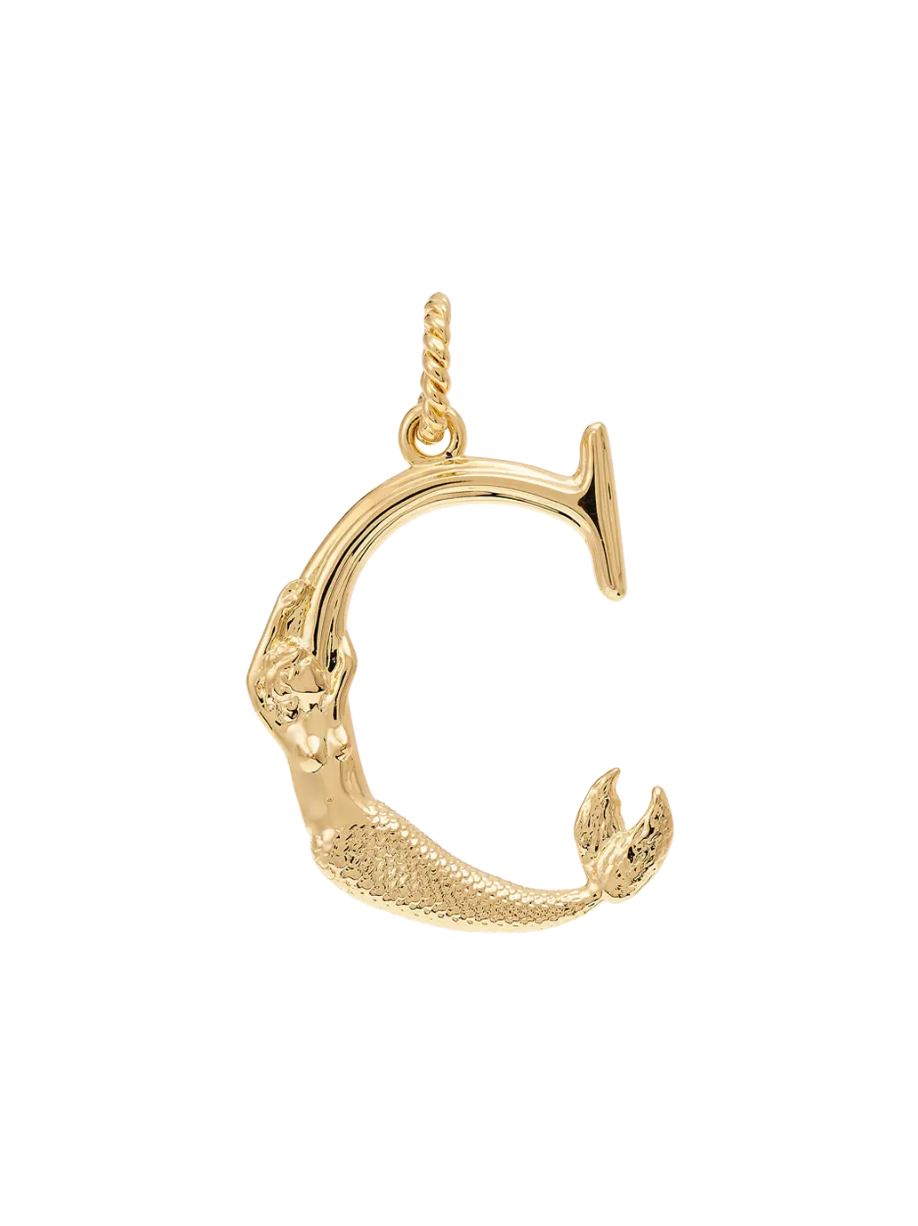 Pozłacana zawieszka Initial Muse Necklace Charm Anna + Nina BEBE Concept 