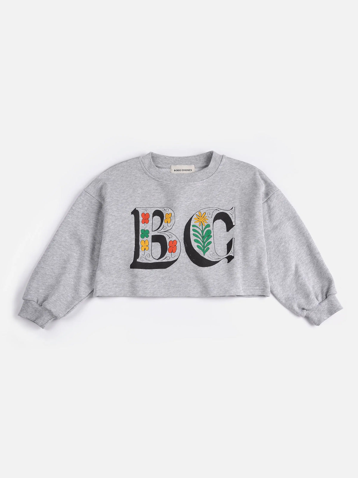 Bluza Spring Letters cropped sweatshirt Bobo Choses BEBE Concept 