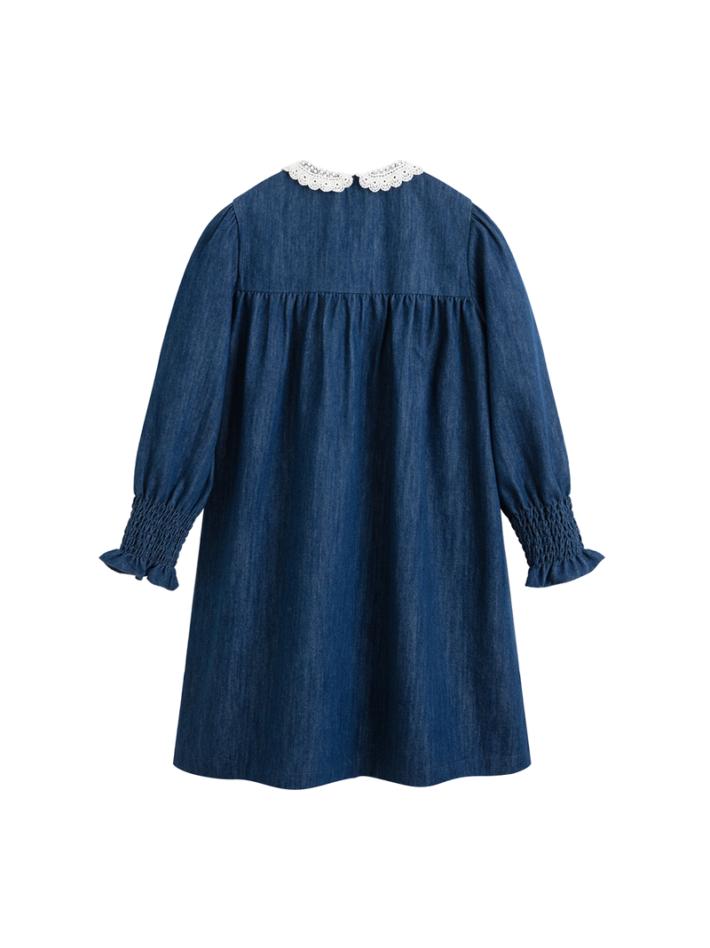 Sukienka Loredana Dress Denim Blue C'era una volta BEBE Concept 