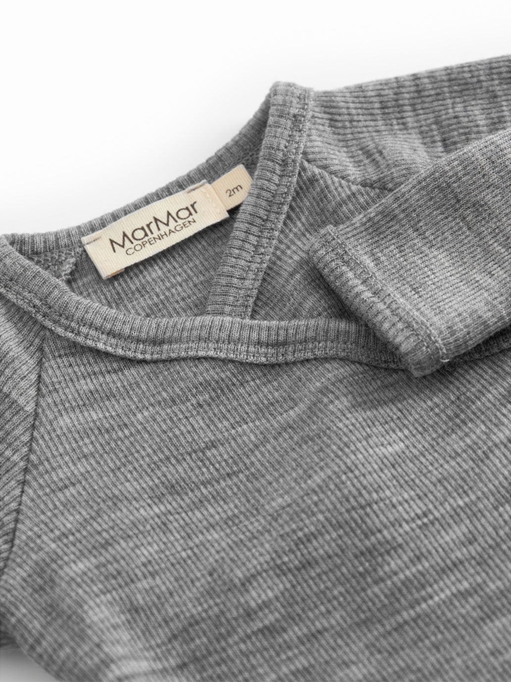 Body kopertowe z wełny merino Belita Rib MarMar Copenhagen BEBE Concept 