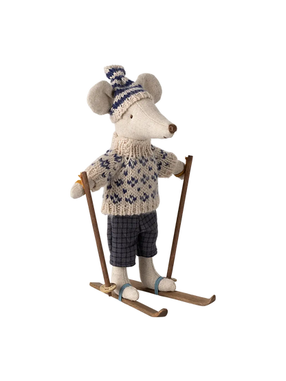 Myszka narciarka Winter Mouse Maileg BEBE Concept 