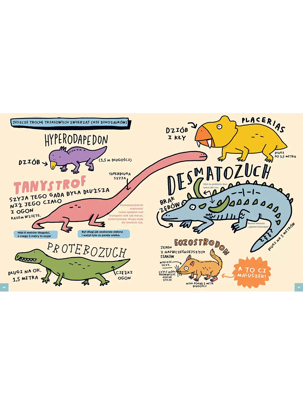 Totalnie wszystko o dinozaurach i innych prehistorycznych bestiach Wydawnictwo Kropka BEBE Concept 