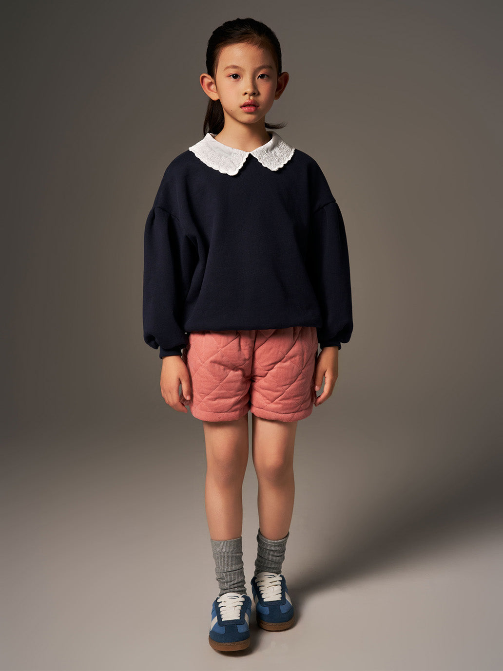 Bluza Mandy Sweatshirt Navy Blue C'era una volta BEBE Concept 