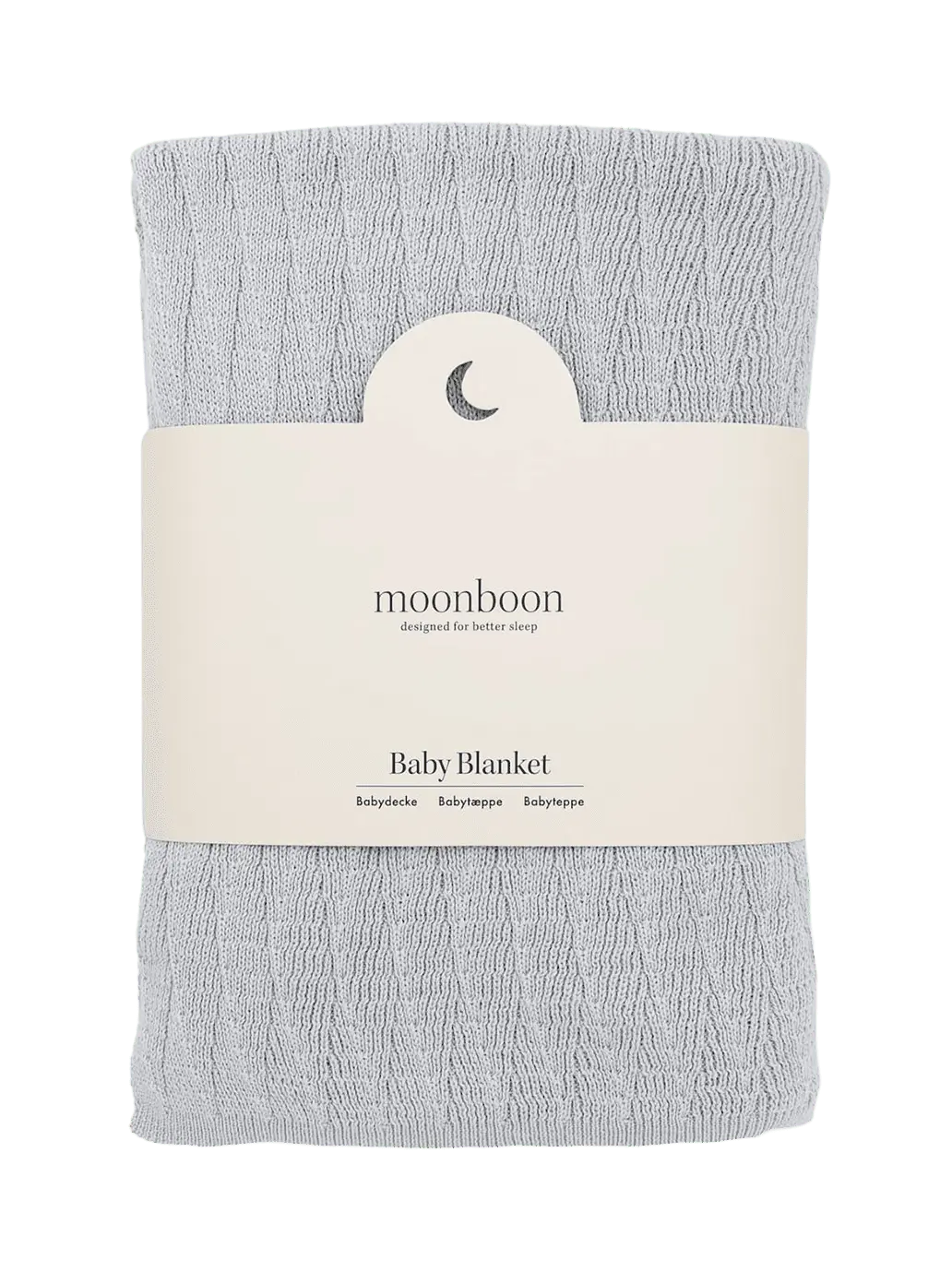 Bawełniany kocyk niemowlęcy Moonboon BEBE Concept 