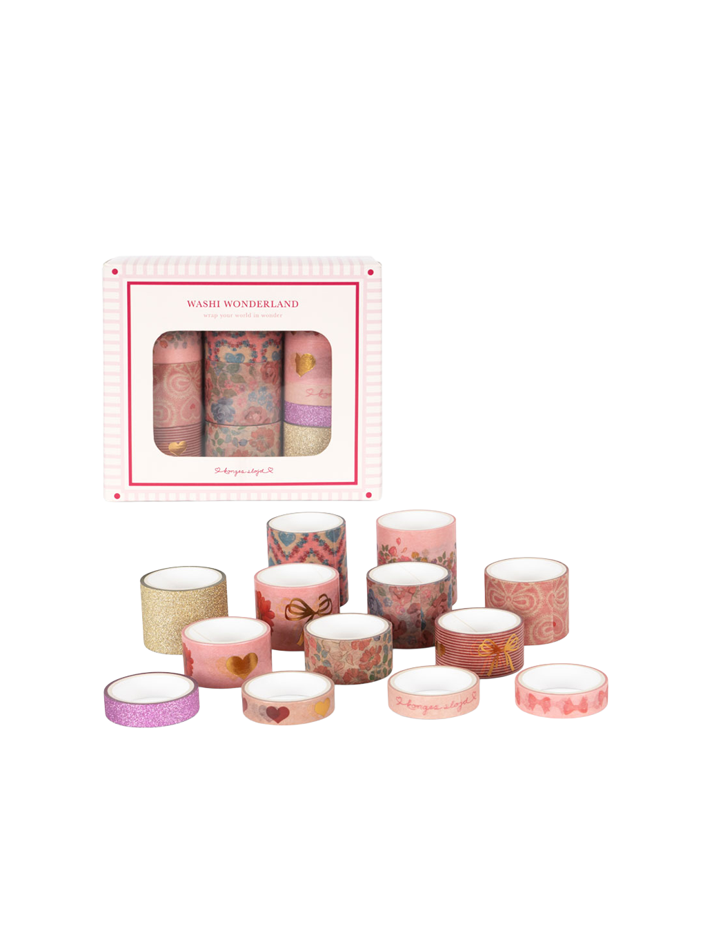 Zestaw z taśmami Washi Wonderland Konges Slojd BEBE Concept 