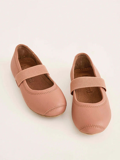 Skórzane baletki Ballet Shoes Bisgaard BEBE Concept 