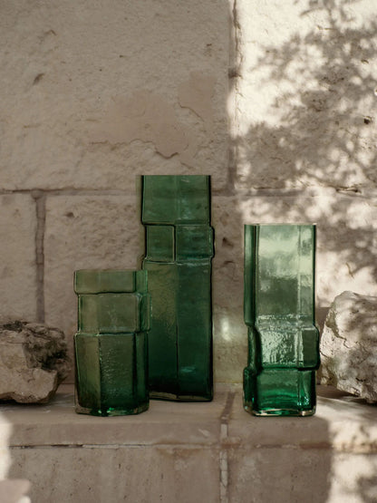 Szklany wazon Muro Vase Large Ferm Living BEBE Concept 