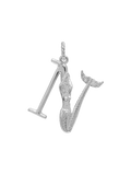 Srebrna zawieszka Initial Muse Necklace Charm Anna + Nina BEBE Concept 