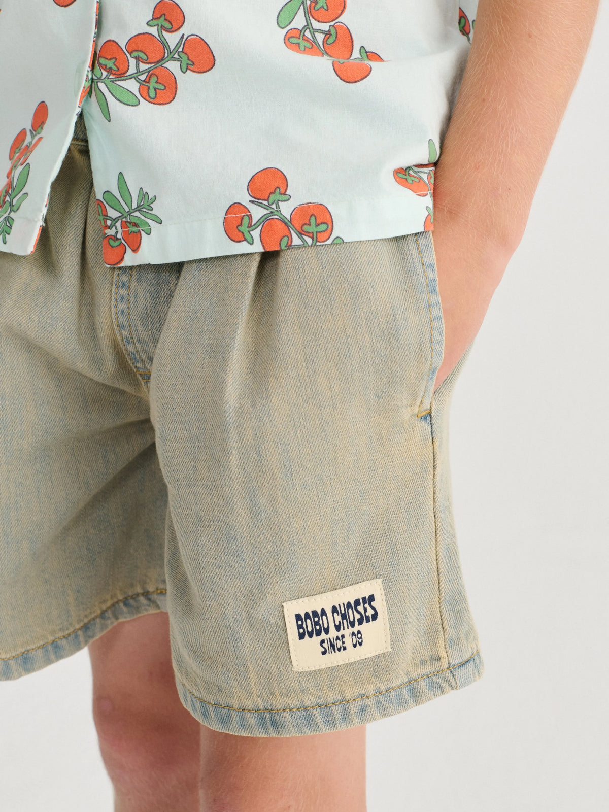 Bobo Choses Since 09 denim bermuda shorts Bobo Choses BEBE Concept 