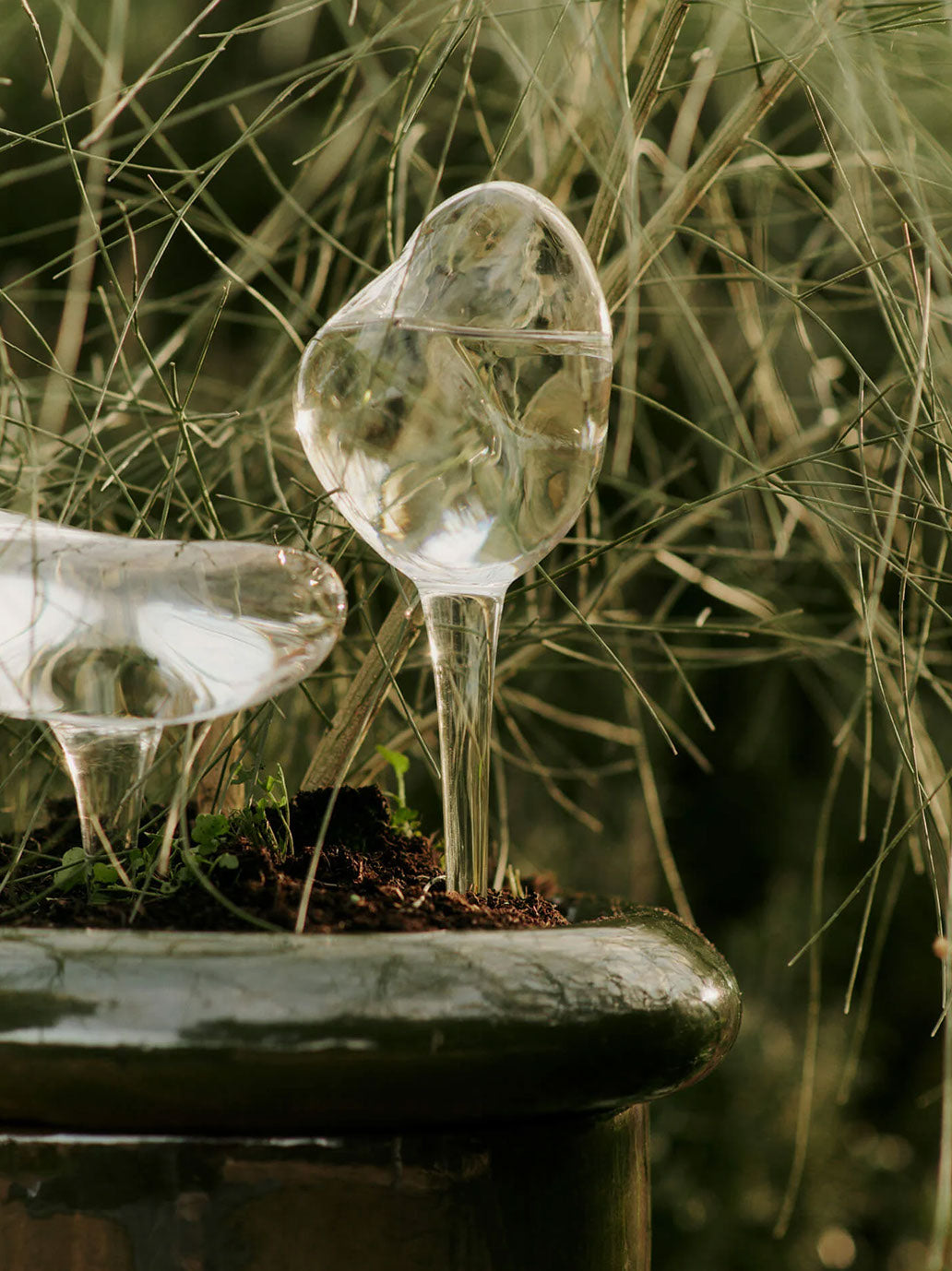 Szklane podlewaczki Mercury water globes Ferm Living BEBE Concept 