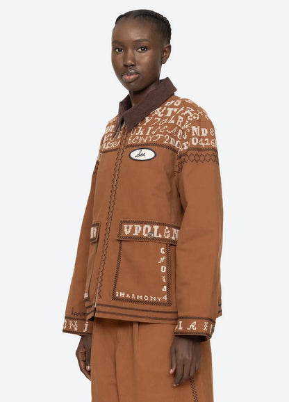 Kit embroidery jacket SEA New York BEBE Concept 