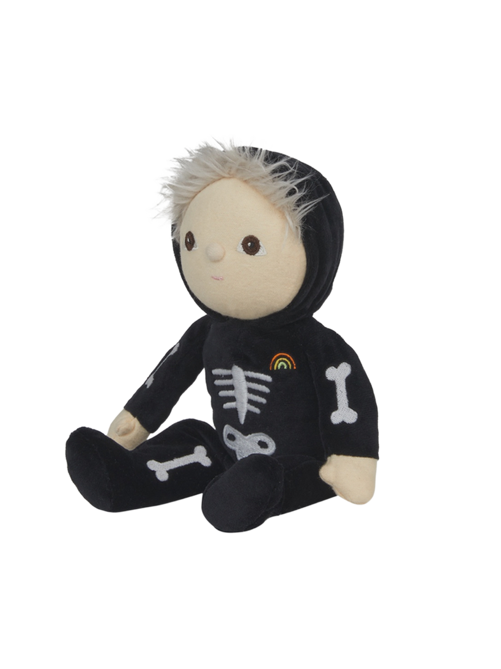 Miękka laleczka Dinky Dinkum Halloween Skeleton Olli Ella BEBE Concept 