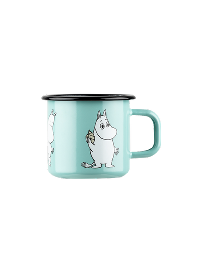 Emaliowany kubek retro Moomin 3.7 dl Muurla BEBE Concept 