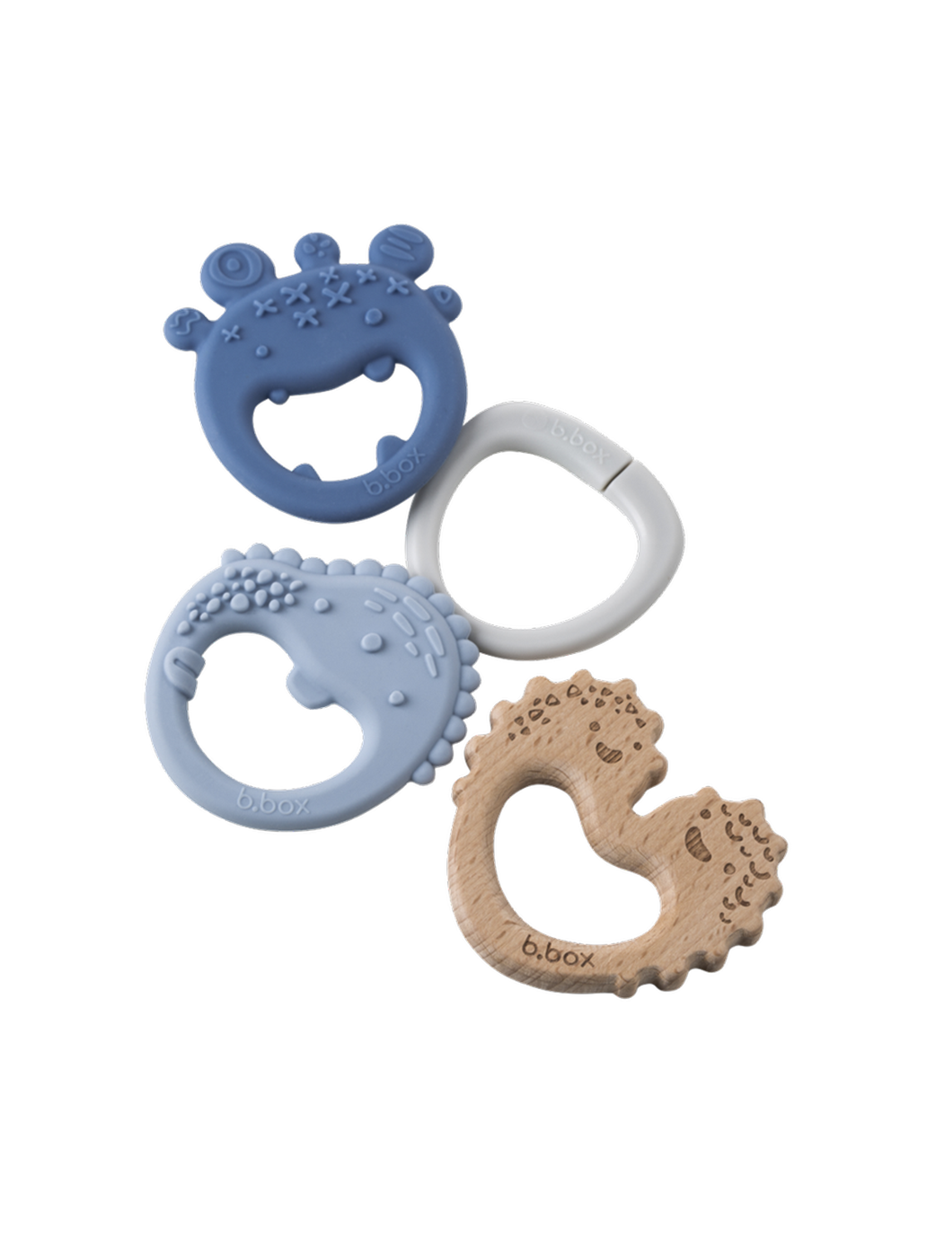 Gryzaki sensoryczne Trio z zawieszką B.Box BEBE Concept 