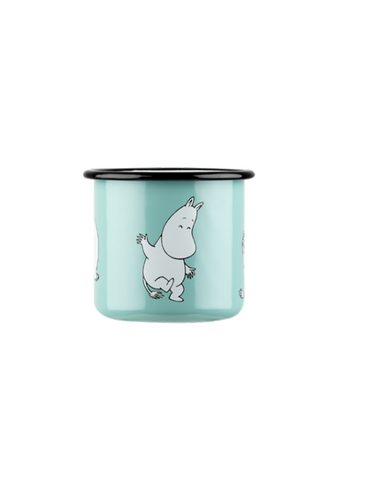 Emaliowany kubek retro Moomin 3.7 dl Muurla BEBE Concept 
