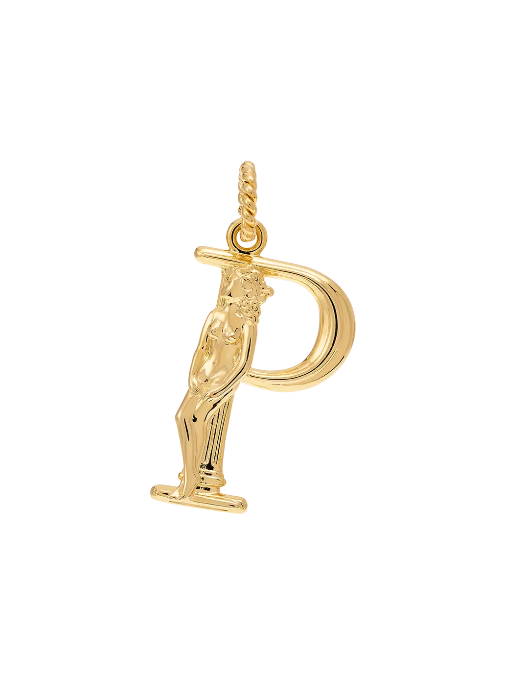 Pozłacana zawieszka Initial Muse Necklace Charm Anna + Nina BEBE Concept 
