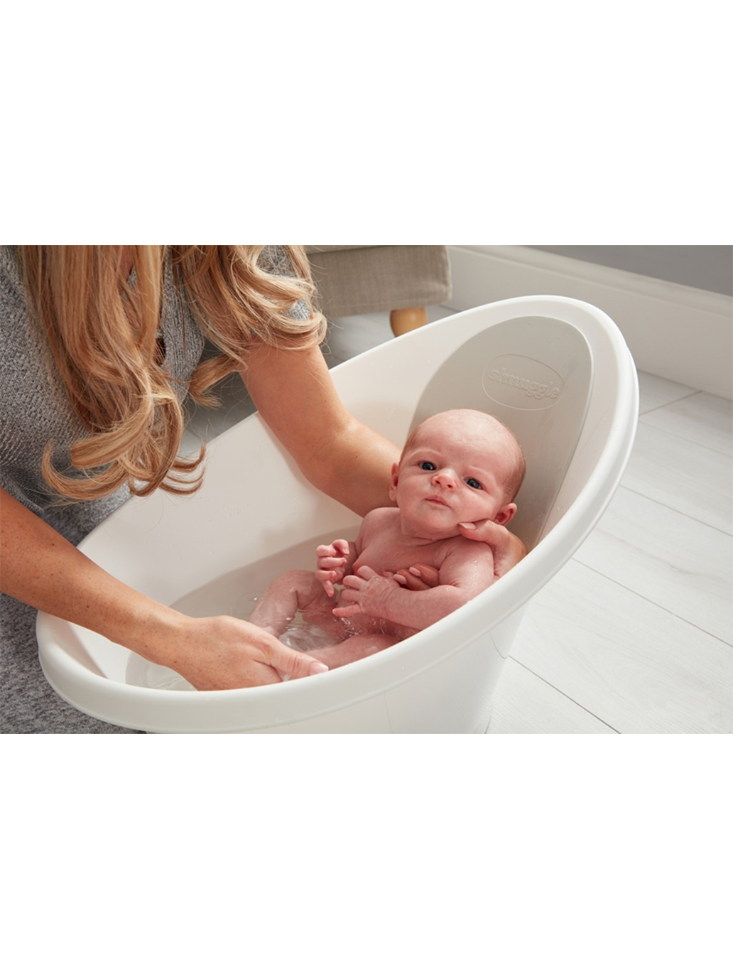 Wanienka niemowlęca z odpływem shnuggle BEBE Concept 