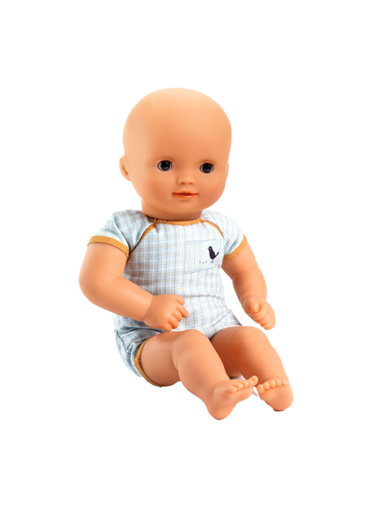 Lalka z ruchomymi powiekami Baby Pomea Djeco BEBE Concept 