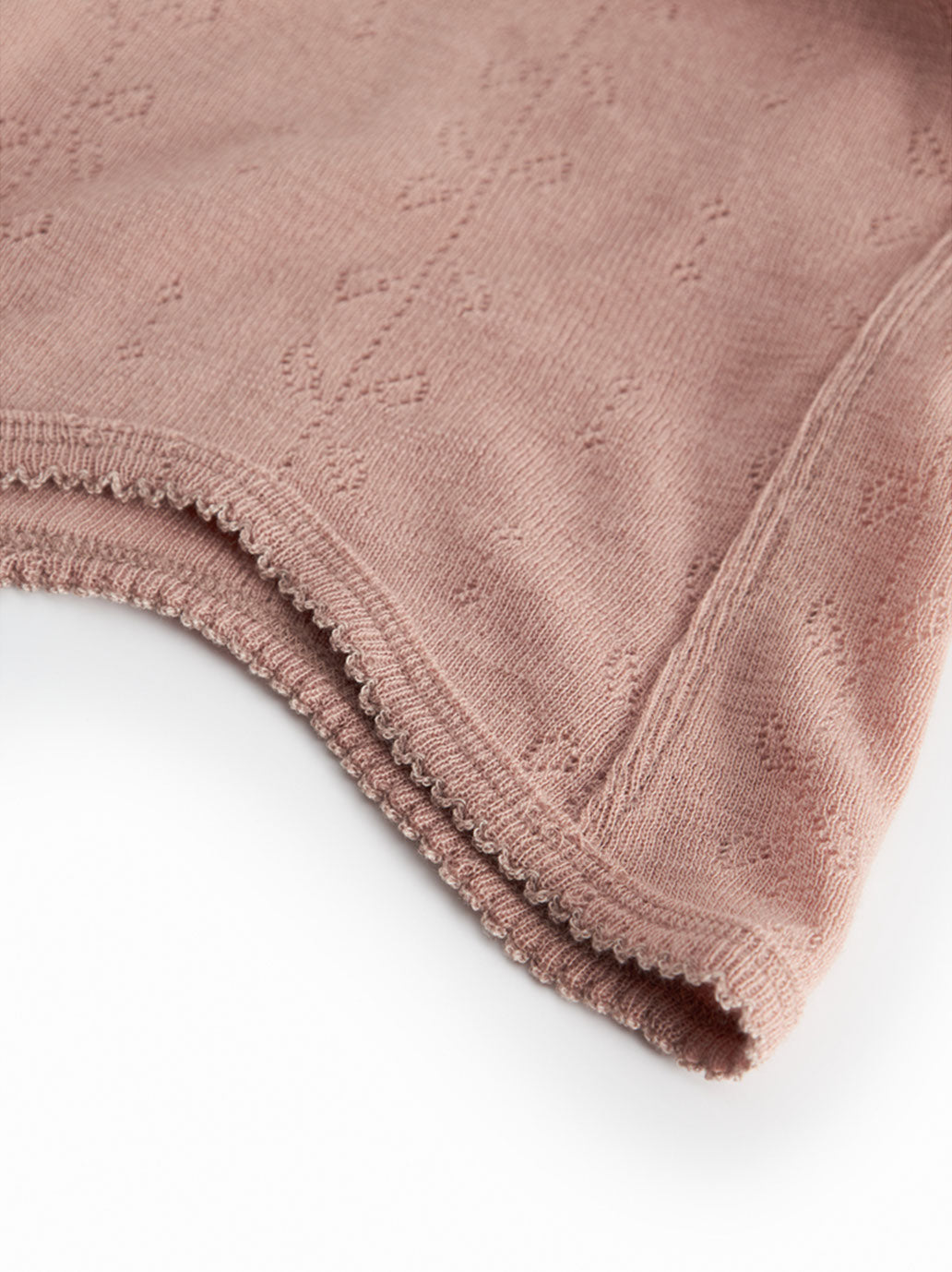 Kominiarka niemowlęca merino Balaclava Pointelle MarMar Copenhagen BEBE Concept 
